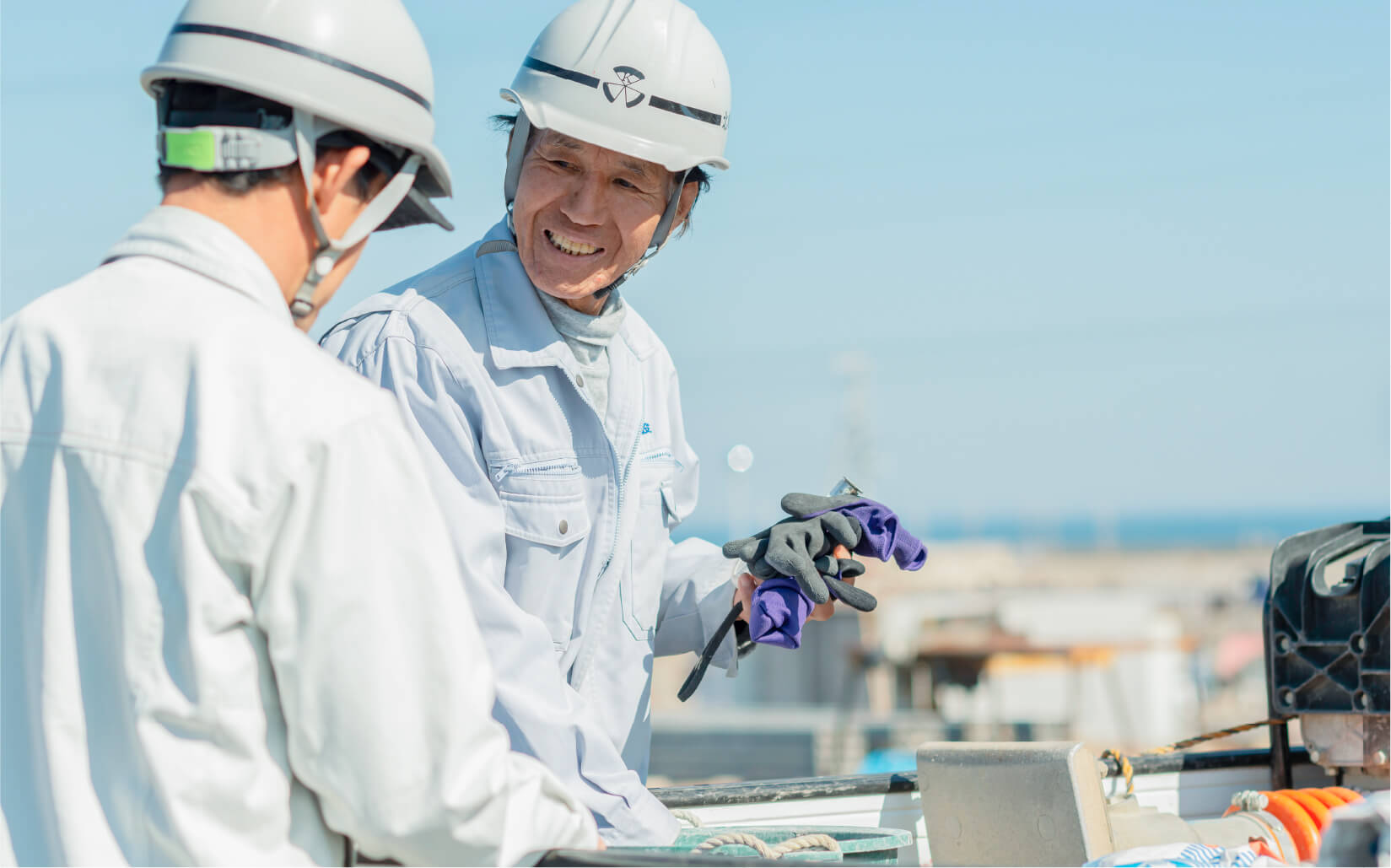 多様な現場経験を積み上げ、高い技術力を蓄積。